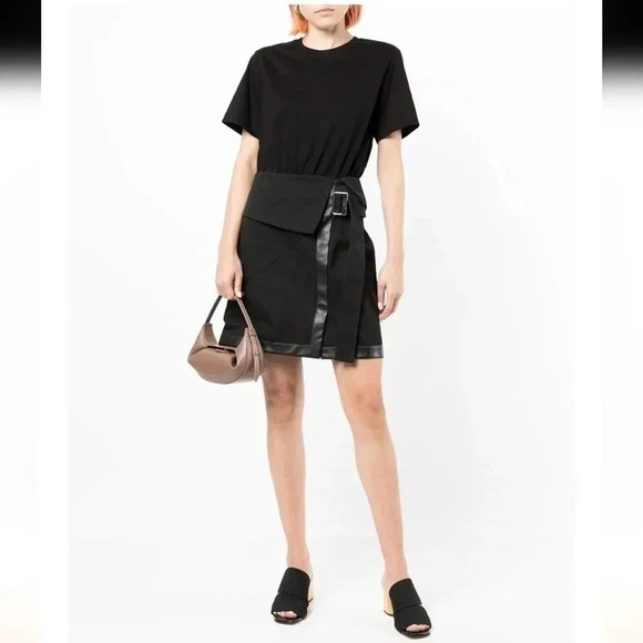 3.1 PHILLIP LIM Crew Neck Mini Dress - Picture 1 of 10